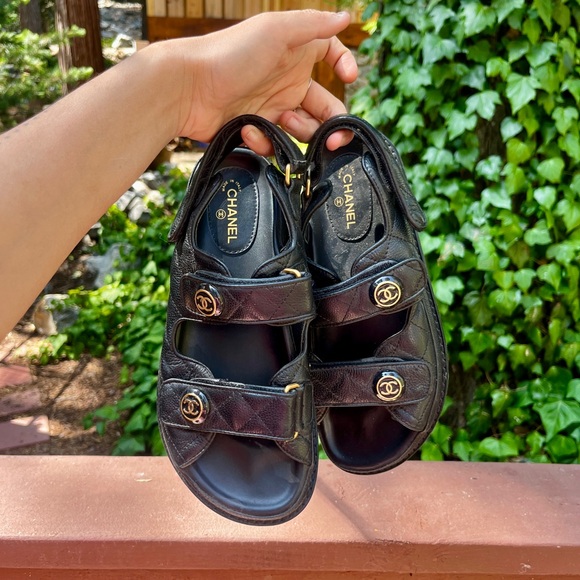 Like new Chanel dad sandals - Picture 2 of 5